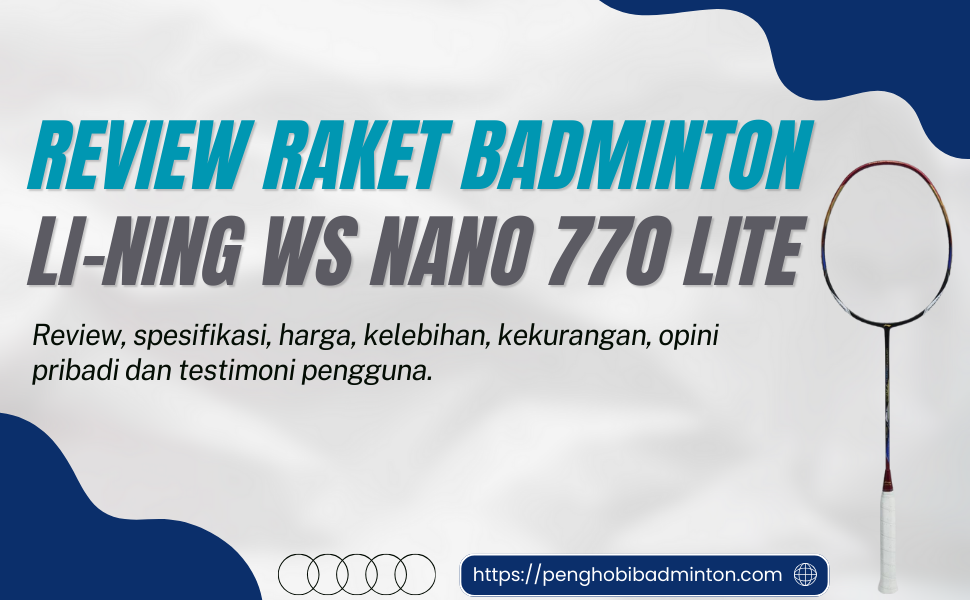 Raket Badminton Li-Ning WS Nano 770 Lite