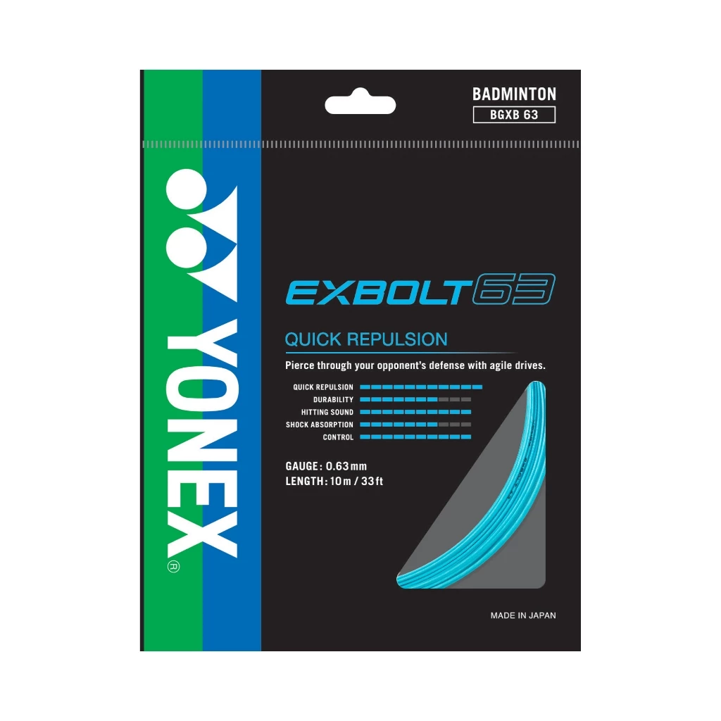 Senar Raket Yonex Exbolt 63