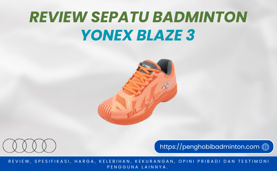 Sepatu Badminton Yonex Blaze 3 Penghobibadminton.com