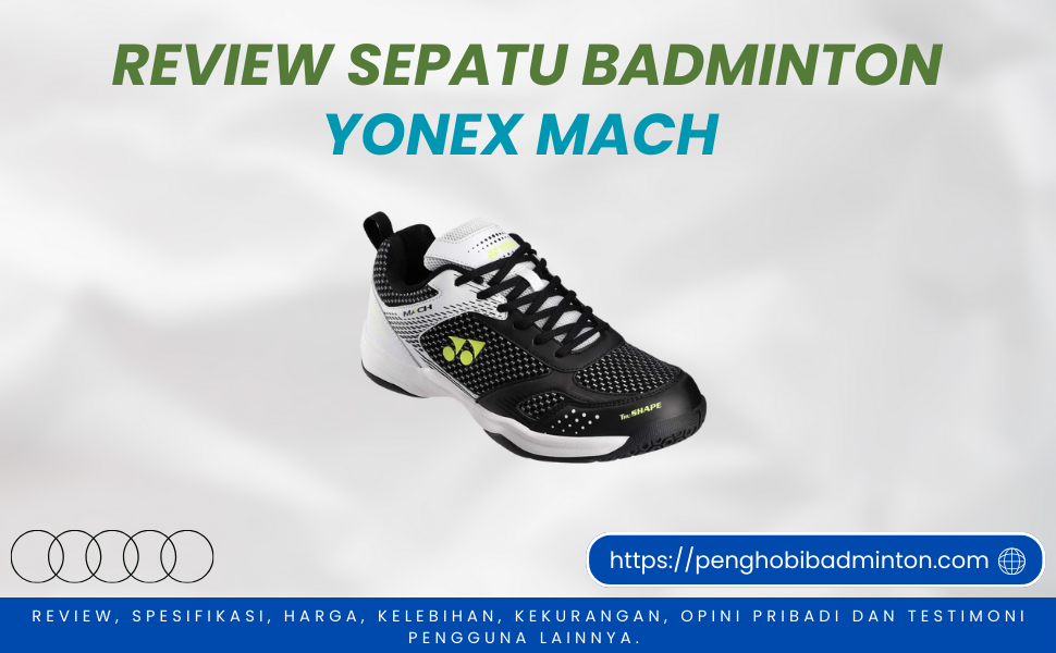 Sepatu Badminton Yonex Mach