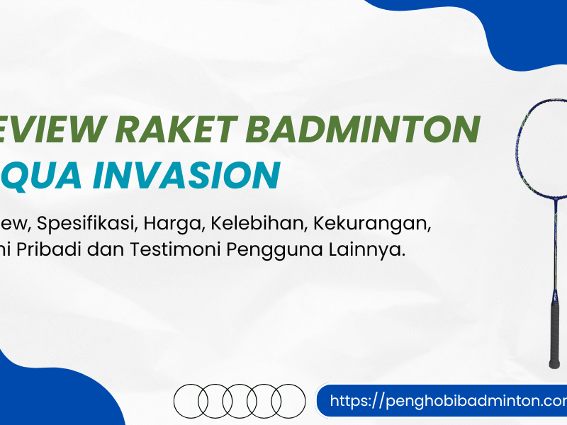 Raket Badminton Hiqua Invasion