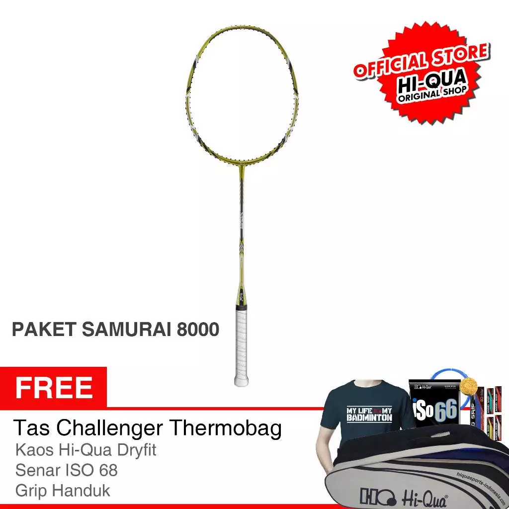 Raket Badminton Hiqua Samurai