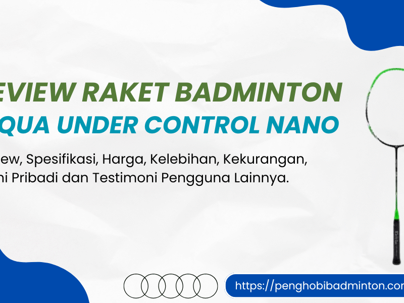 Raket Badminton Hiqua Under Control Nano