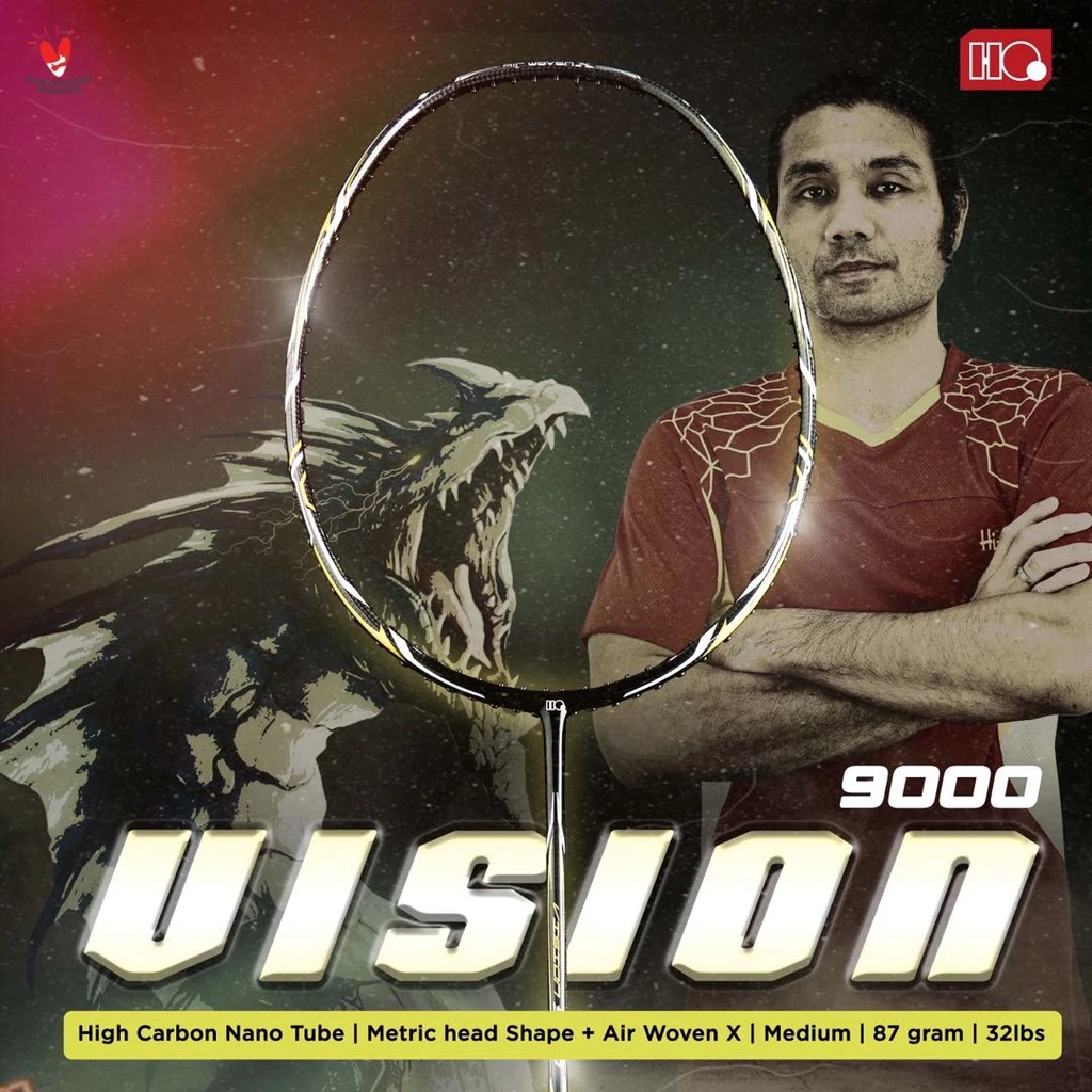 Raket Badminton Hiqua Vision 9000
