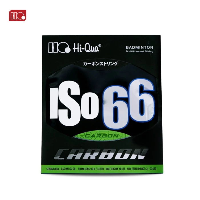 Senar Badminton Hiqua ISO 66 Carbon