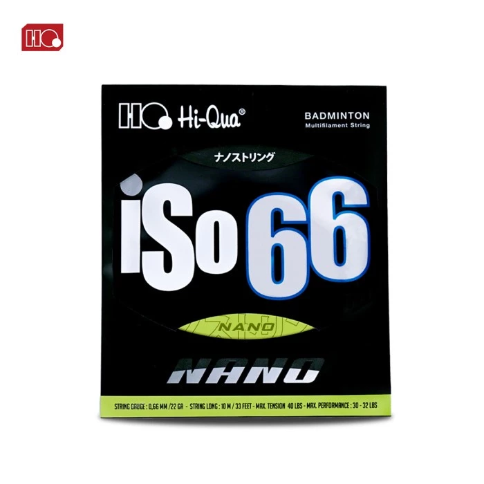Senar Badminton Hiqua ISO 66 Nano