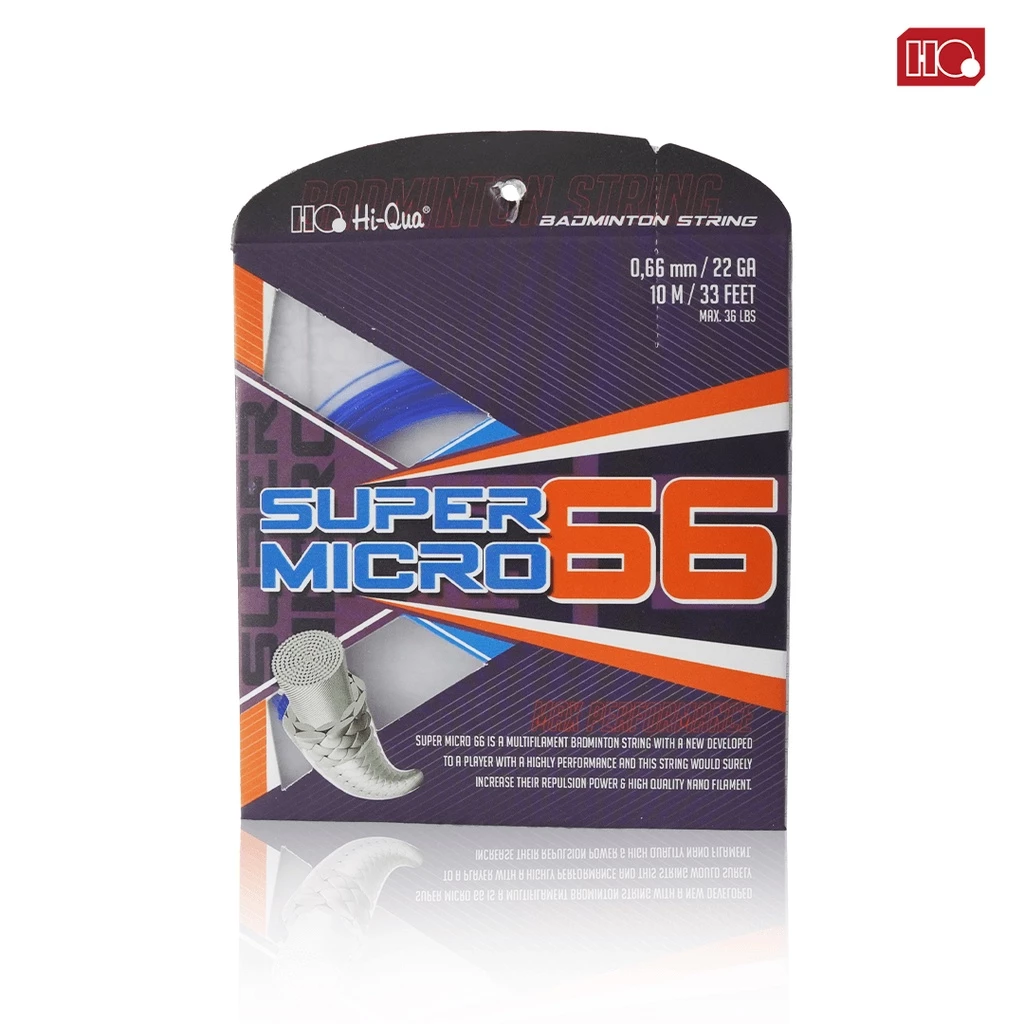 Senar Badminton Hiqua Super Micro 66
