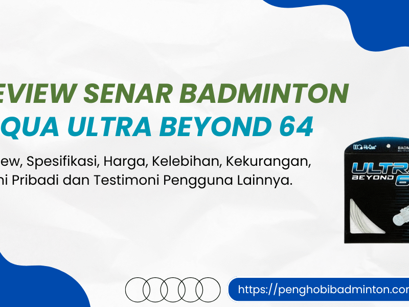 Senar Badminton Hiqua Ultra Beyond 64