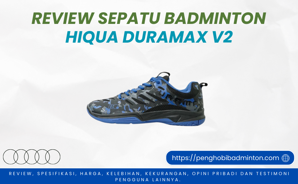 Sepatu Badminton Hiqua Duramax V2