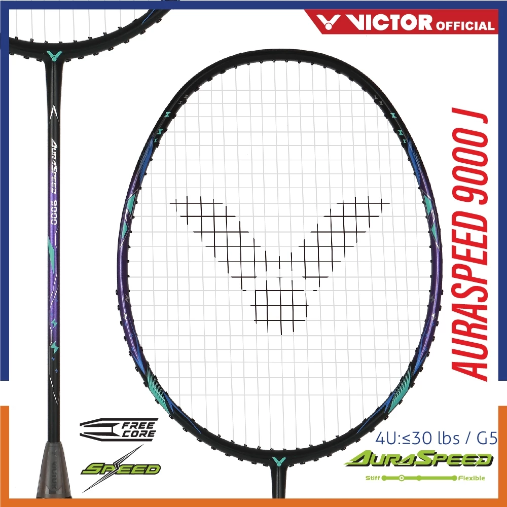 Raket Badminton Victor Auraspeed 9000 J