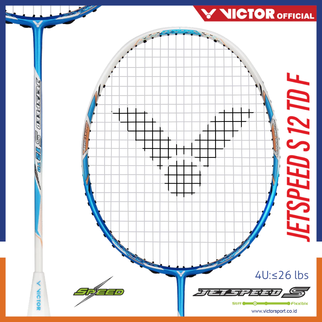 Raket Badminton Victor Jetspeed S 12 TD