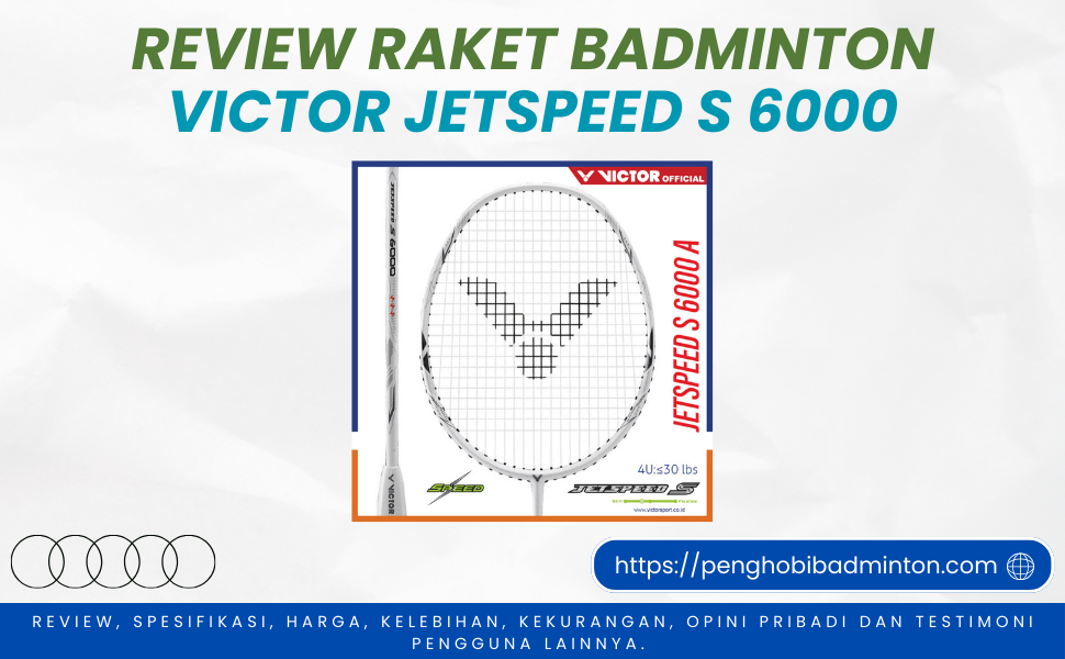 Raket Badminton Victor Jetspeed S 6000
