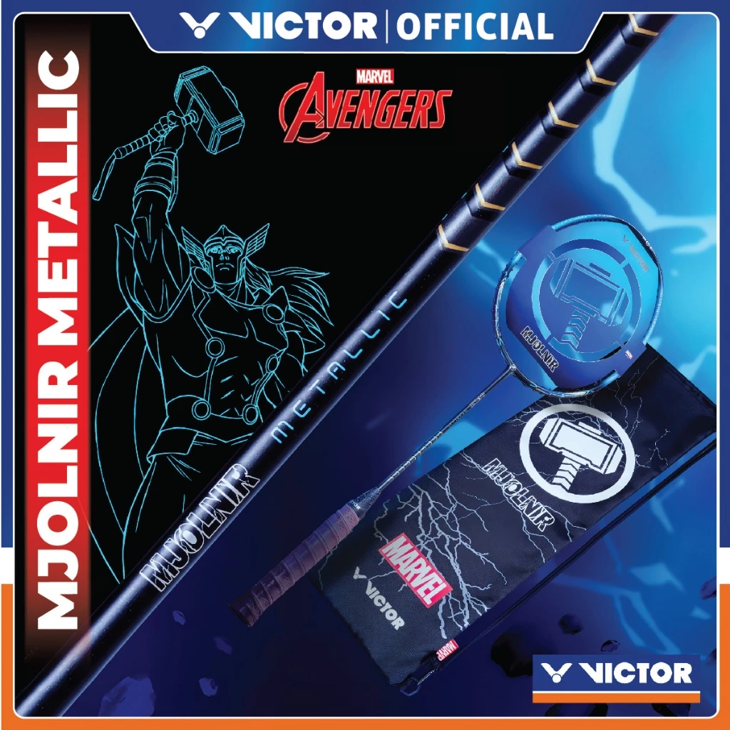 Raket Badminton Victor Mjolnir Metallic