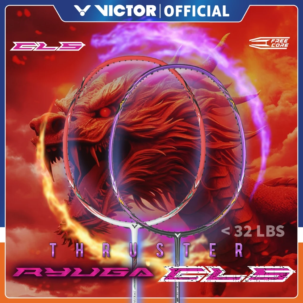 Raket Badminton Victor Thruster Ryuga CLS