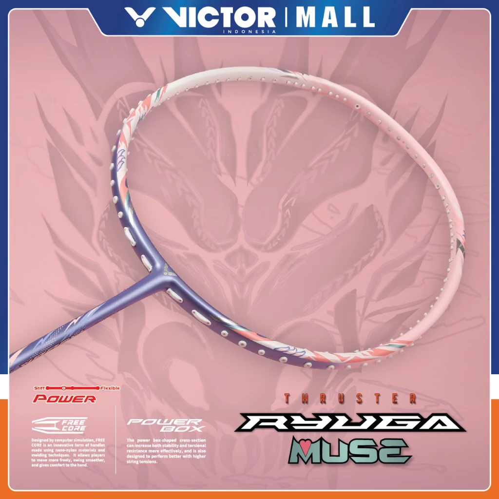 Raket Badminton Victor Thruster Ryuga Muse