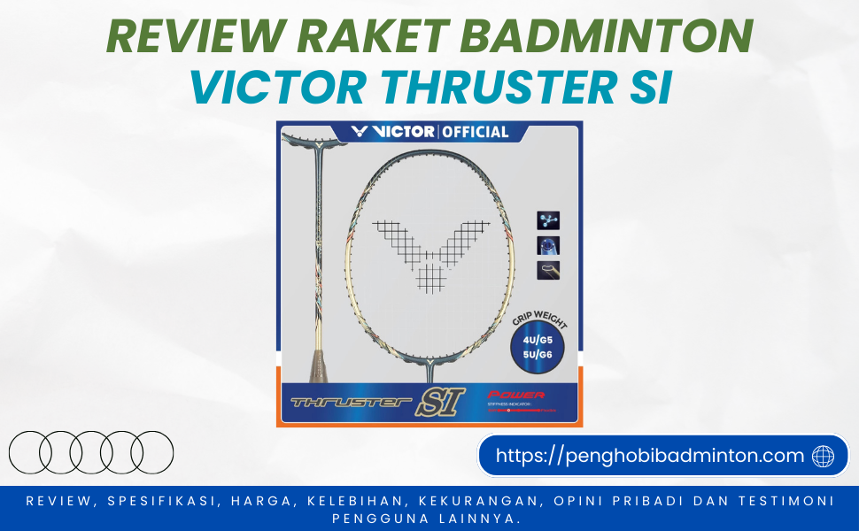 Raket Badminton Victor Thruster Si