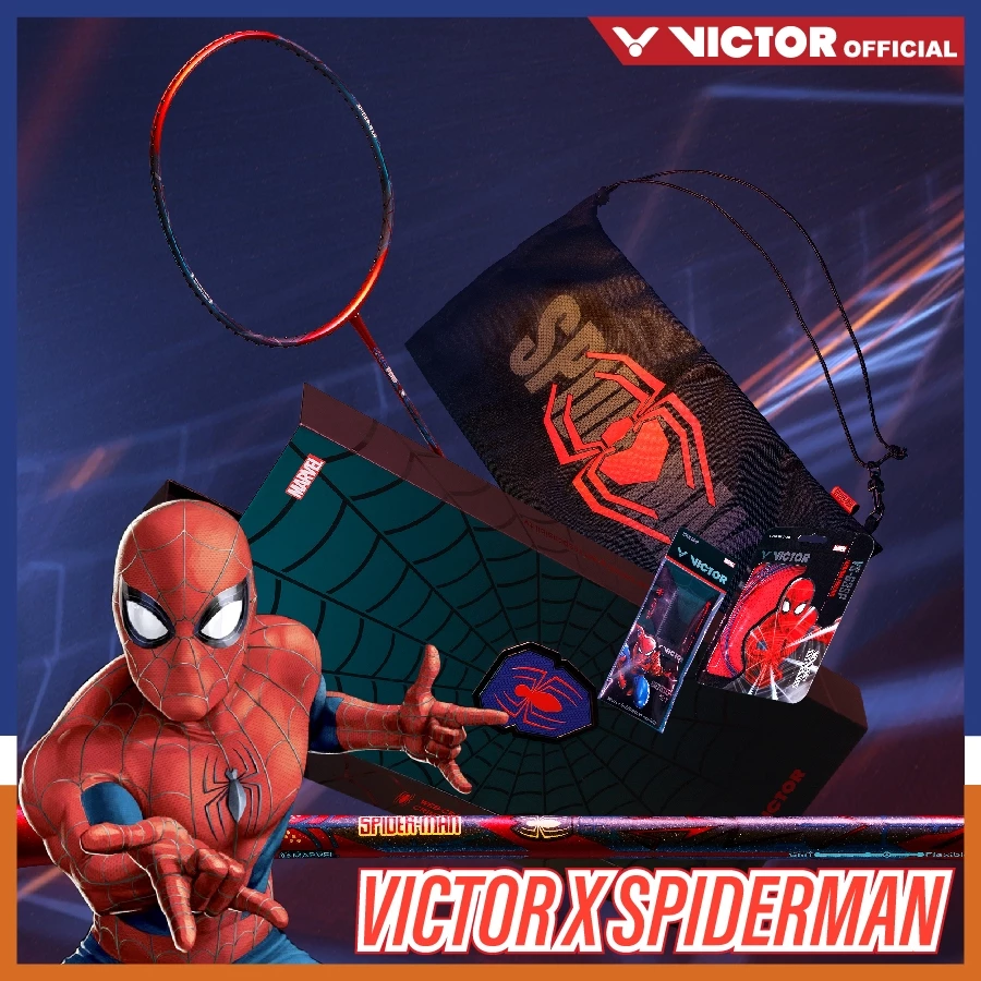 Raket Badminton Victror X Spider Man