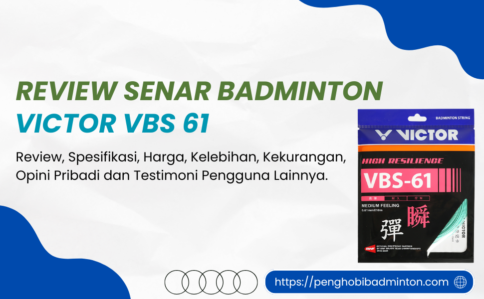 Senar Badminton Victor VBS 61