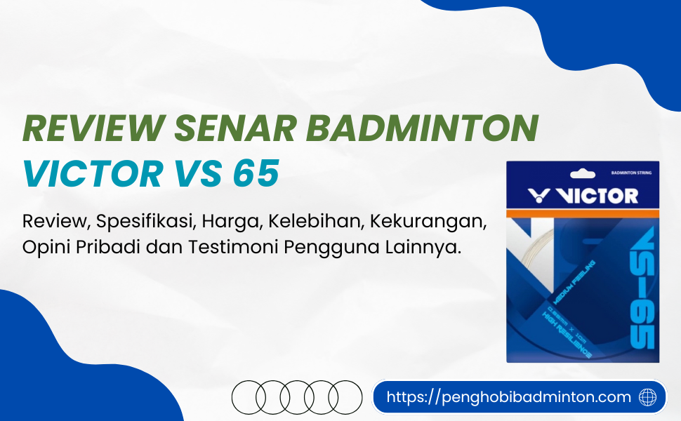 Senar Badminton Victor VS 65