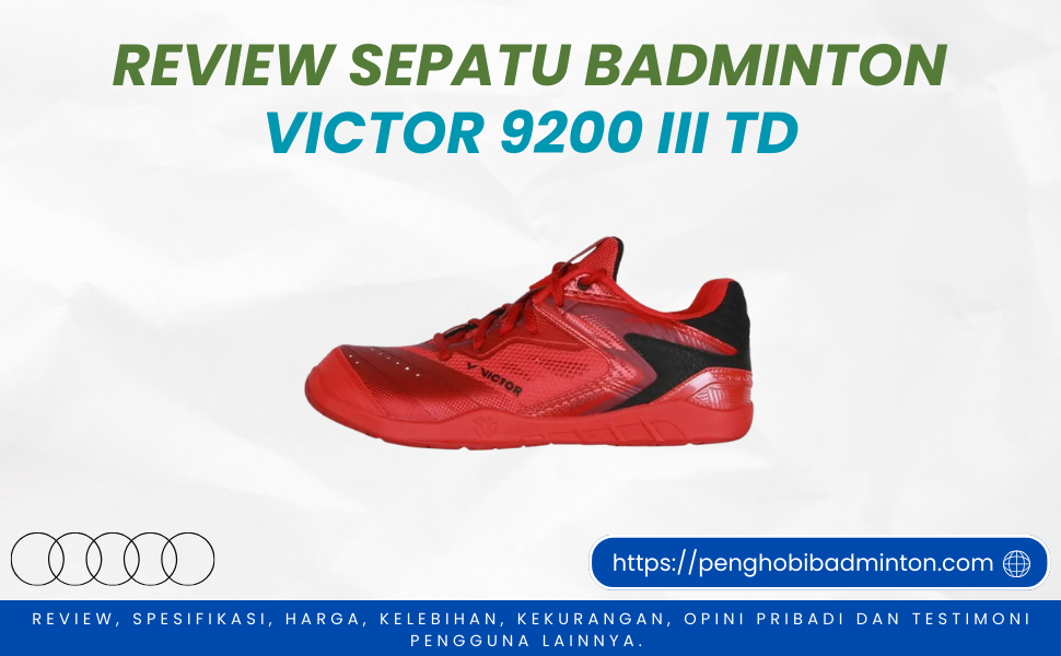 Sepatu Badminton Victor 9200 III TD