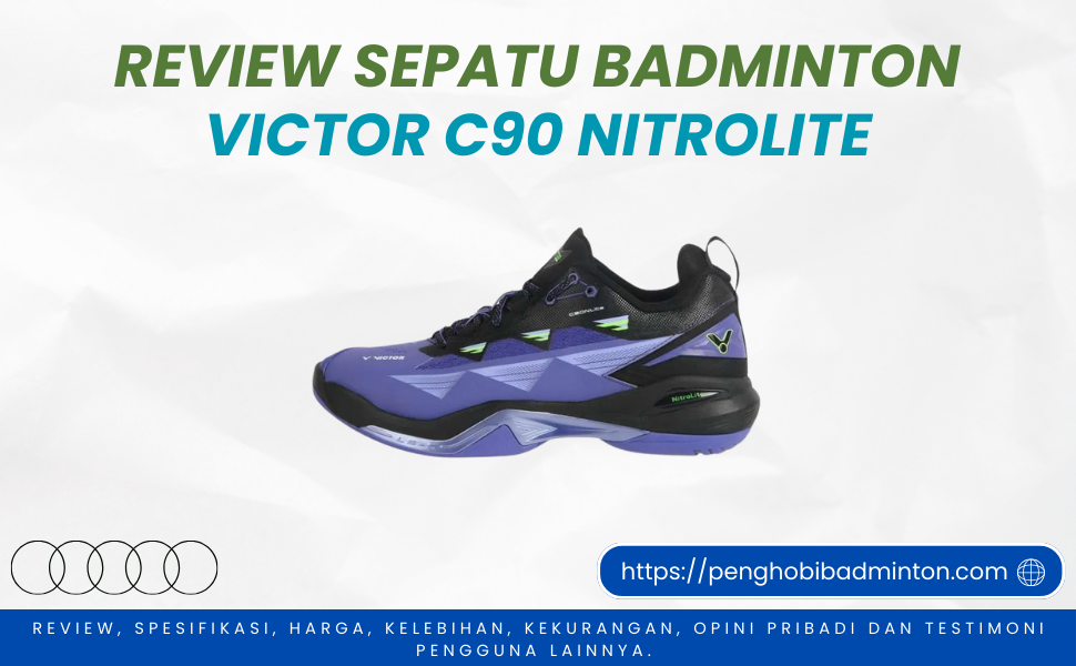 Sepatu Badminton Victor C90 Nitrolite