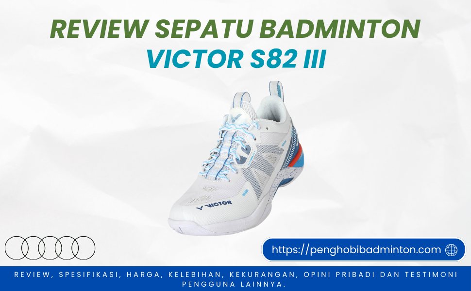 Sepatu Badminton Victor S82 III