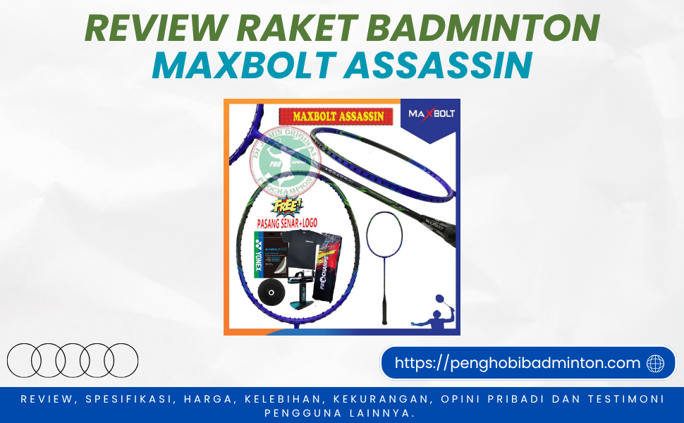 Raket Badminton Maxbolt Assassin