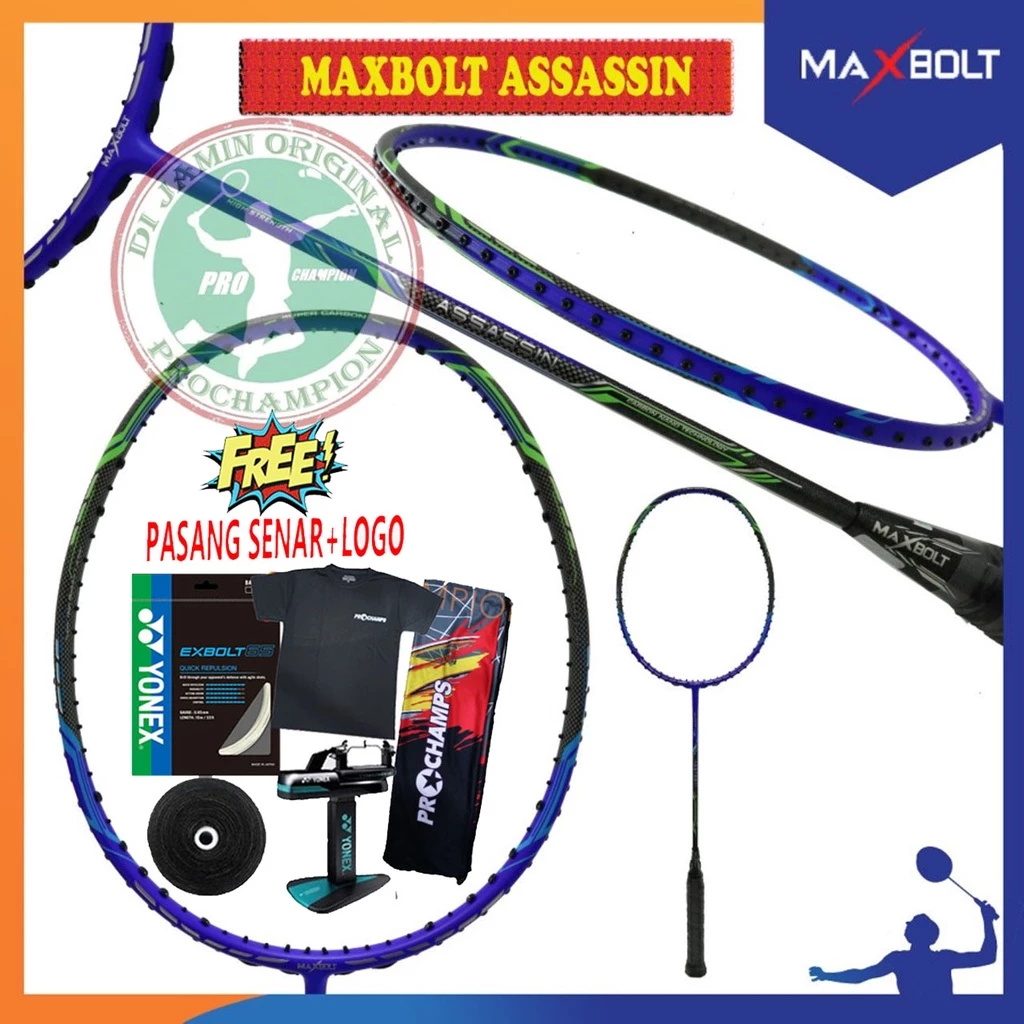 Raket Badminton Maxbolt Assassin