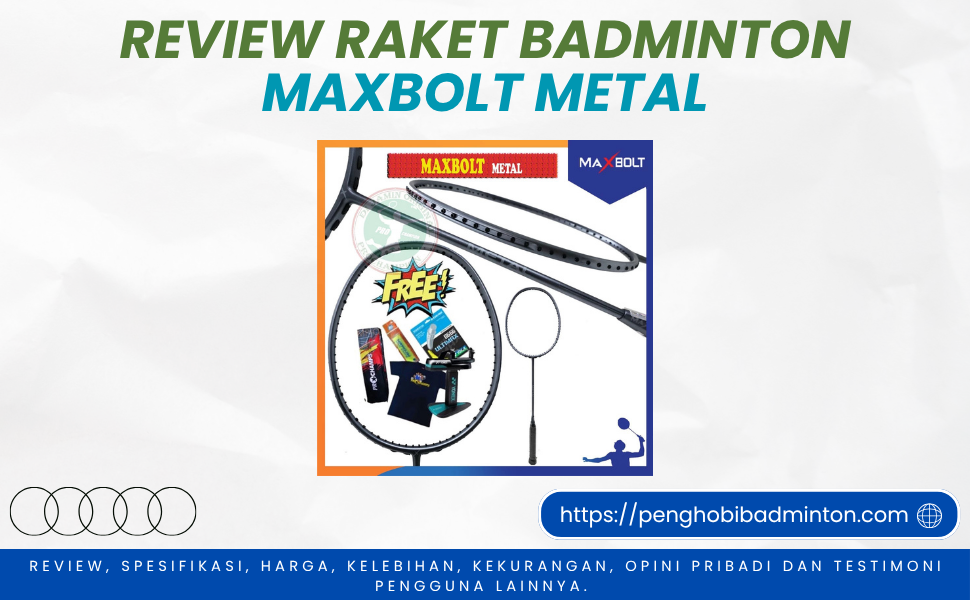 Raket Badminton Maxbolt Metal