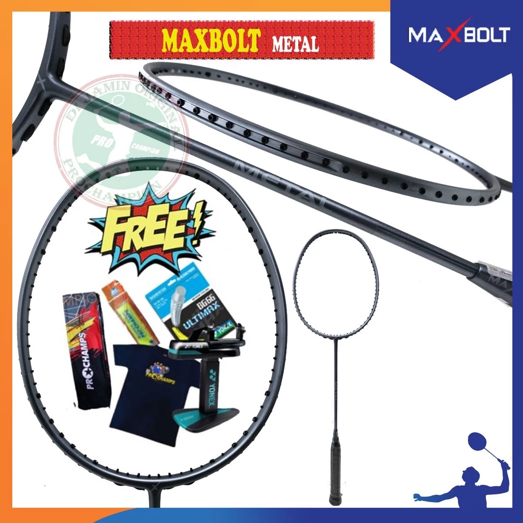 Raket Badminton Maxbolt Metal