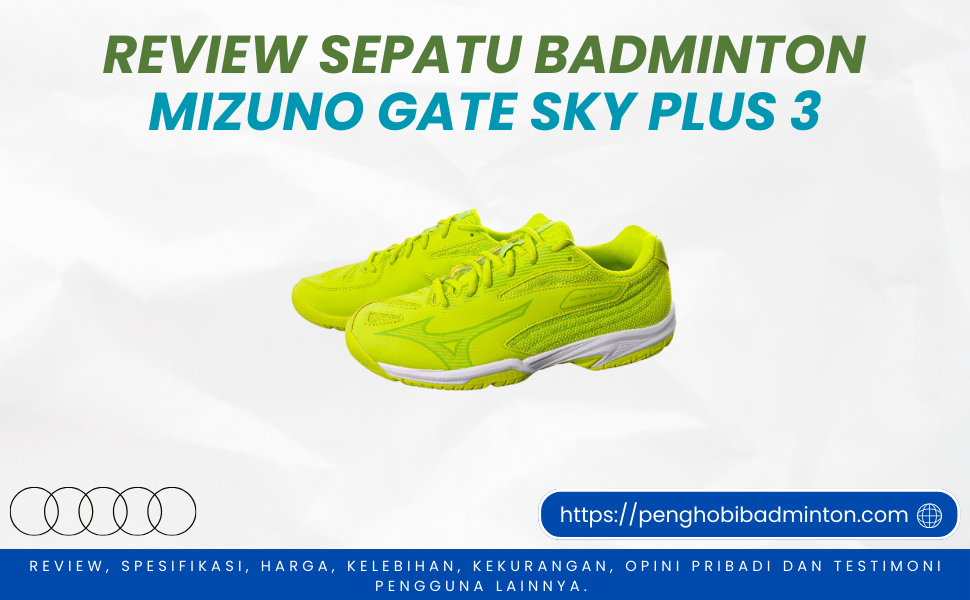 Sepatu Badminton Mizuno Gate Sky Plus 3